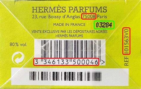 hermes perfume decode batch numbers|hermes decoder checker.